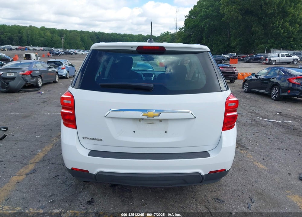 2017 CHEVROLET EQUINOX VIN: 2GNALBEK4H1614395