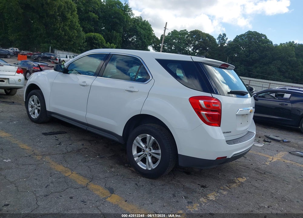 2017 CHEVROLET EQUINOX VIN: 2GNALBEK4H1614395