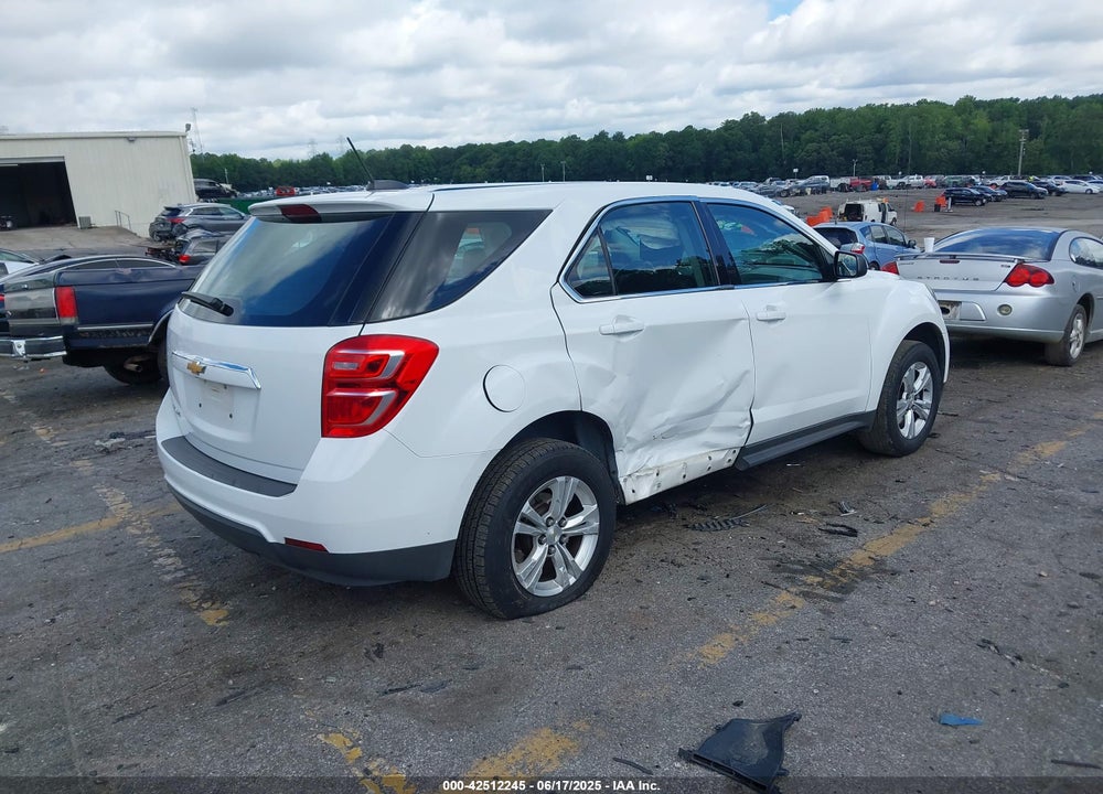 2017 CHEVROLET EQUINOX VIN: 2GNALBEK4H1614395