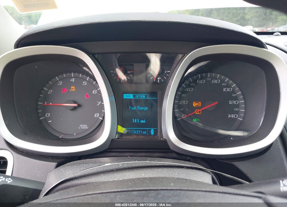 2017 CHEVROLET EQUINOX VIN: 2GNALBEK4H1614395