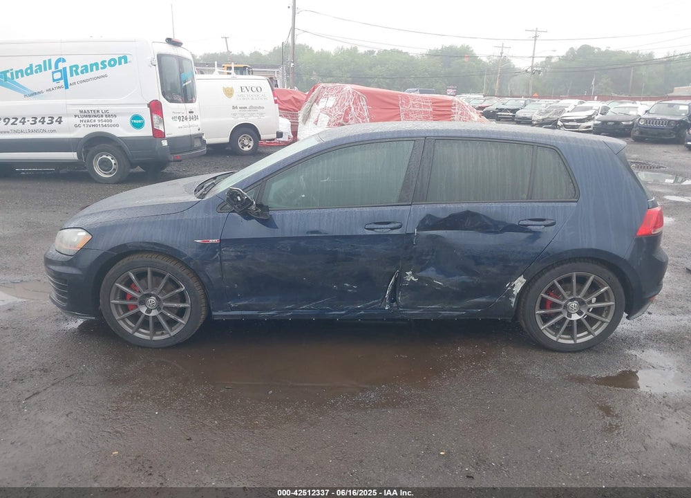2015 VOLKSWAGEN GOLF VIN: 3VW4T7AUXFM100077