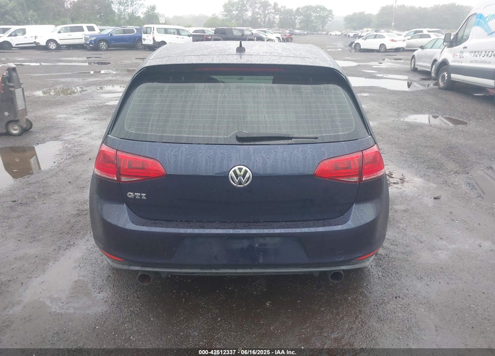 2015 VOLKSWAGEN GOLF VIN: 3VW4T7AUXFM100077
