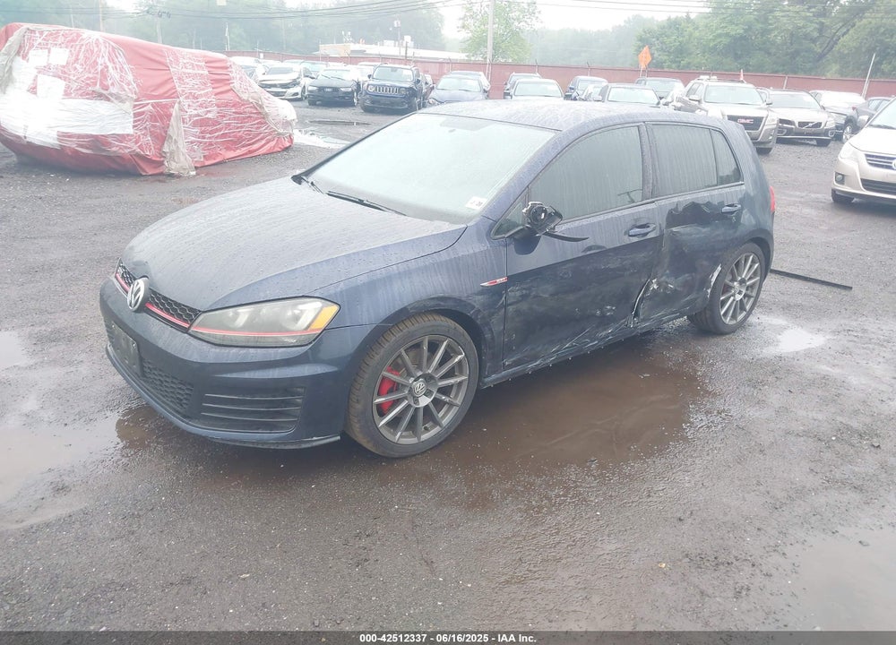 2015 VOLKSWAGEN GOLF VIN: 3VW4T7AUXFM100077