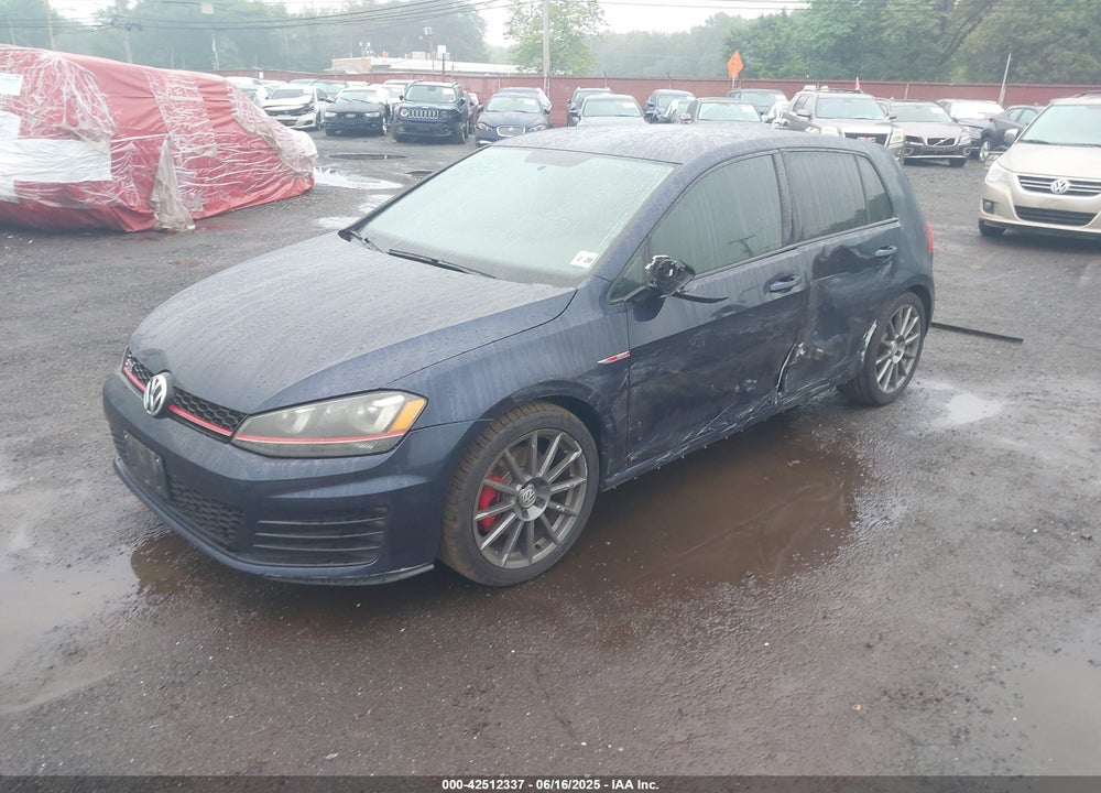 2015 VOLKSWAGEN GOLF VIN: 3VW4T7AUXFM100077