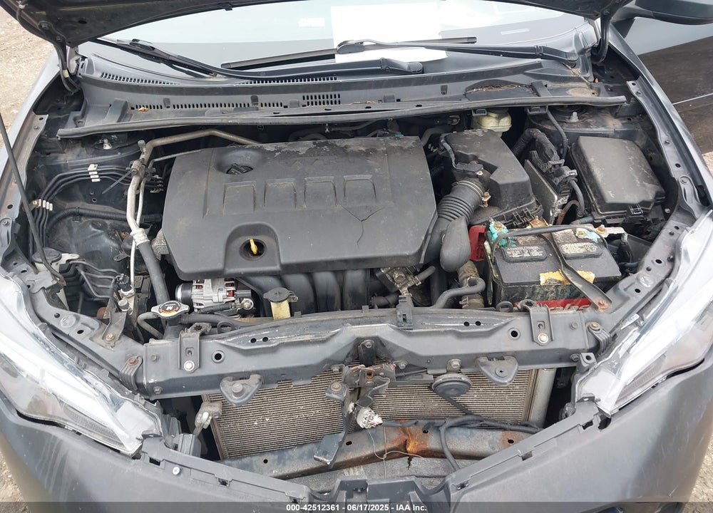 2017 TOYOTA COROLLA LE VIN: 2T1BURHE5HC804801