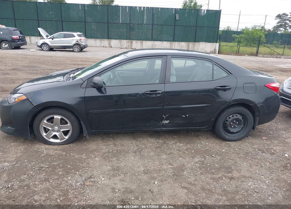 2017 TOYOTA COROLLA LE VIN: 2T1BURHE5HC804801