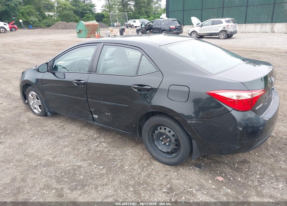2017 TOYOTA COROLLA LE VIN: 2T1BURHE5HC804801