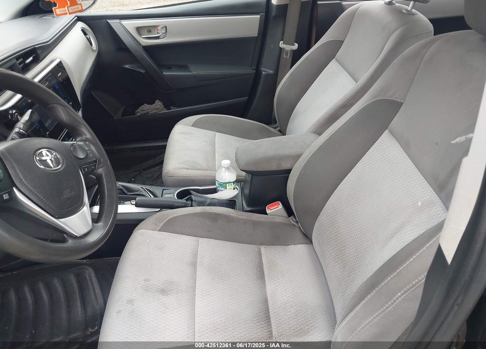 2017 TOYOTA COROLLA LE VIN: 2T1BURHE5HC804801