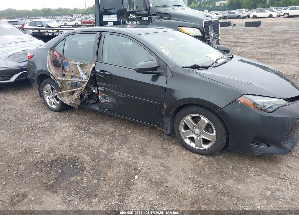 2017 TOYOTA COROLLA LE VIN: 2T1BURHE5HC804801