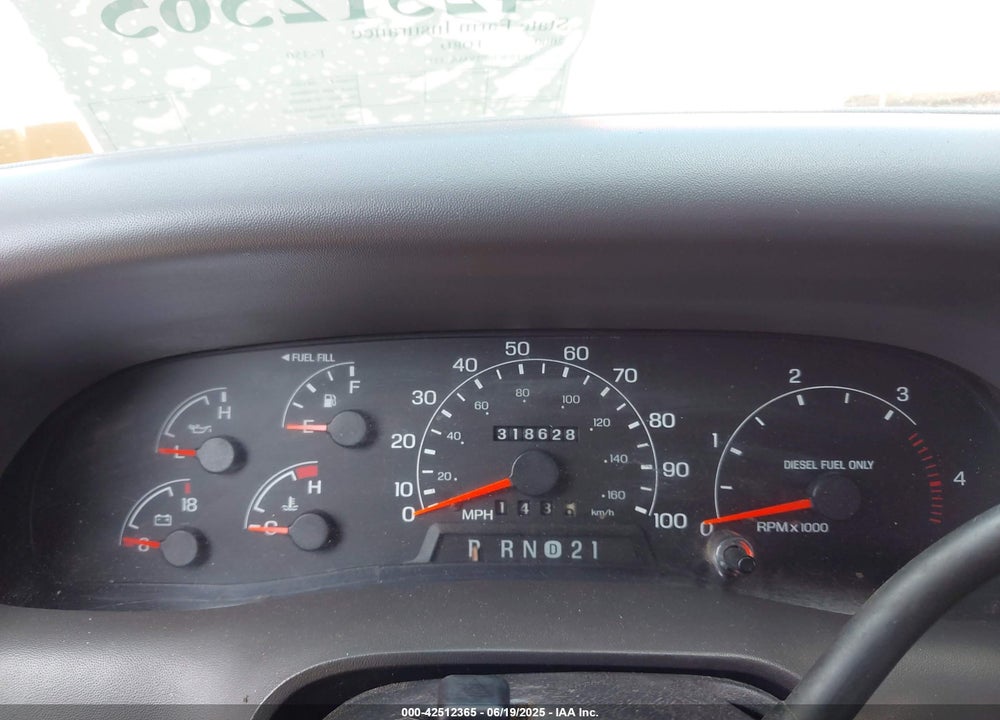 2000 FORD F-350 LARIAT/XL/XLT VIN: 3FTSW30F7YMA33373