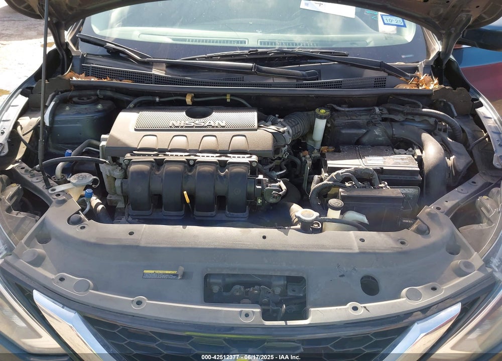 2016 NISSAN SENTRA SV VIN: 3N1AB7AP1GY307750