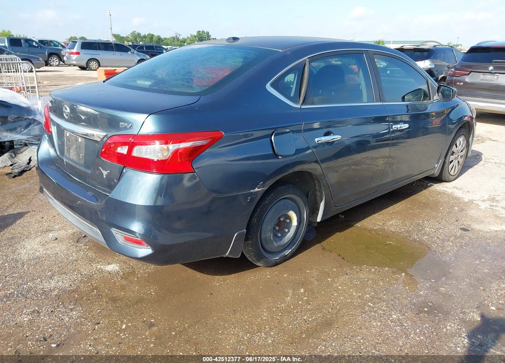 2016 NISSAN SENTRA SV VIN: 3N1AB7AP1GY307750