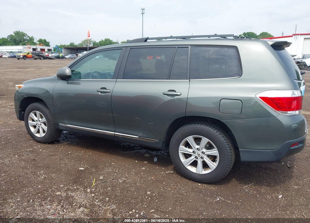 2013 TOYOTA HIGHLANDER VIN: 5TDZK3EH7DS092115
