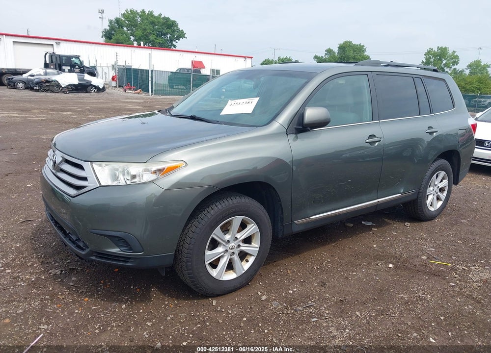 2013 TOYOTA HIGHLANDER VIN: 5TDZK3EH7DS092115