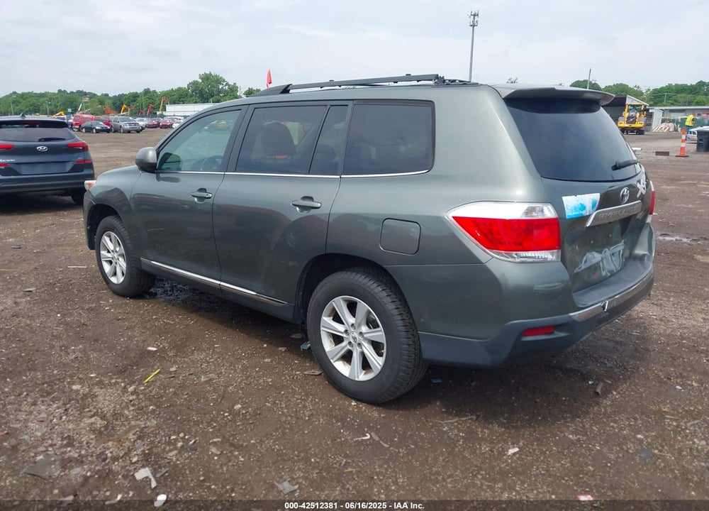 2013 TOYOTA HIGHLANDER VIN: 5TDZK3EH7DS092115