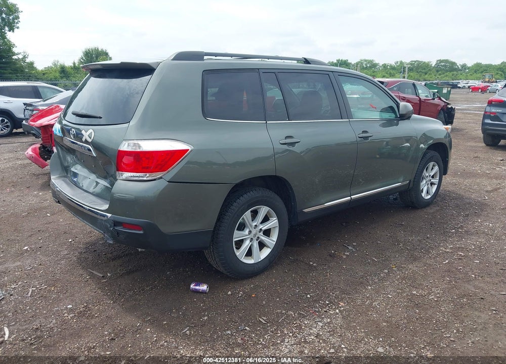 2013 TOYOTA HIGHLANDER VIN: 5TDZK3EH7DS092115