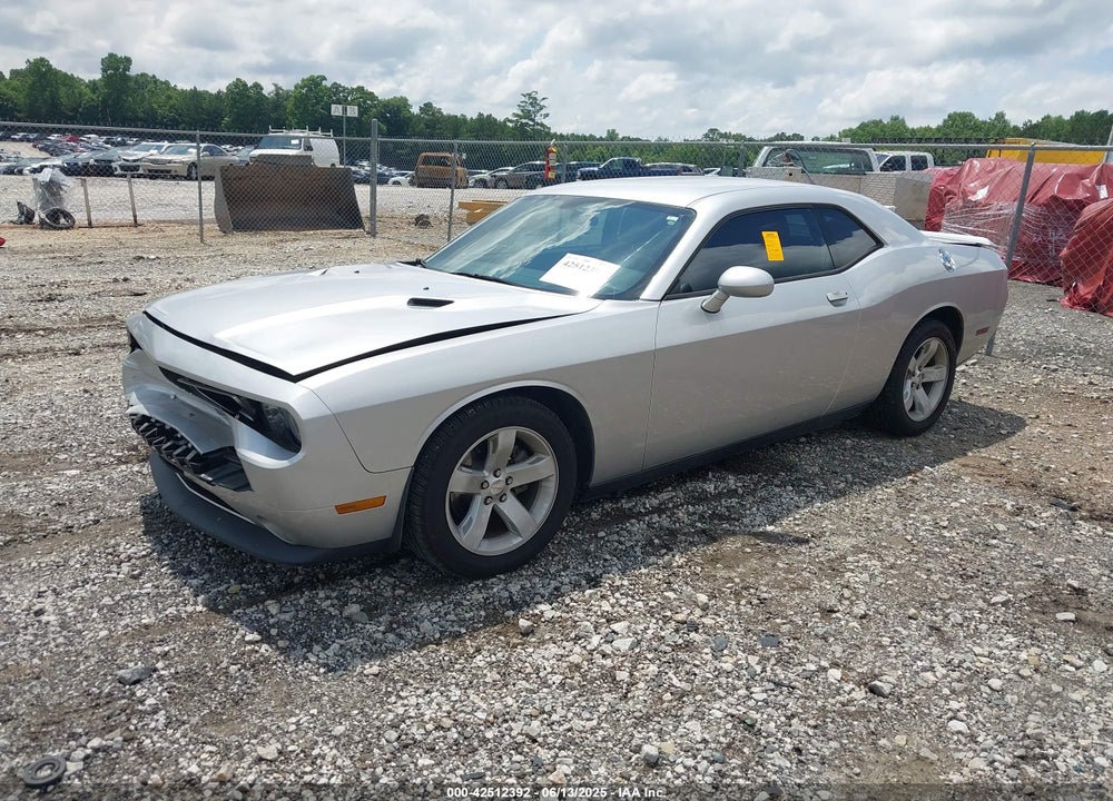 2012 DODGE CHALLENGER VIN: 2C3CDYAG3CH243592