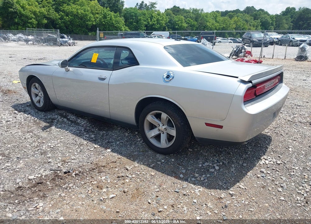 2012 DODGE CHALLENGER VIN: 2C3CDYAG3CH243592