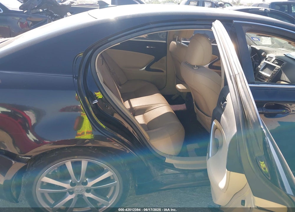 2008 LEXUS IS 250 VIN: JTHBK262285064917