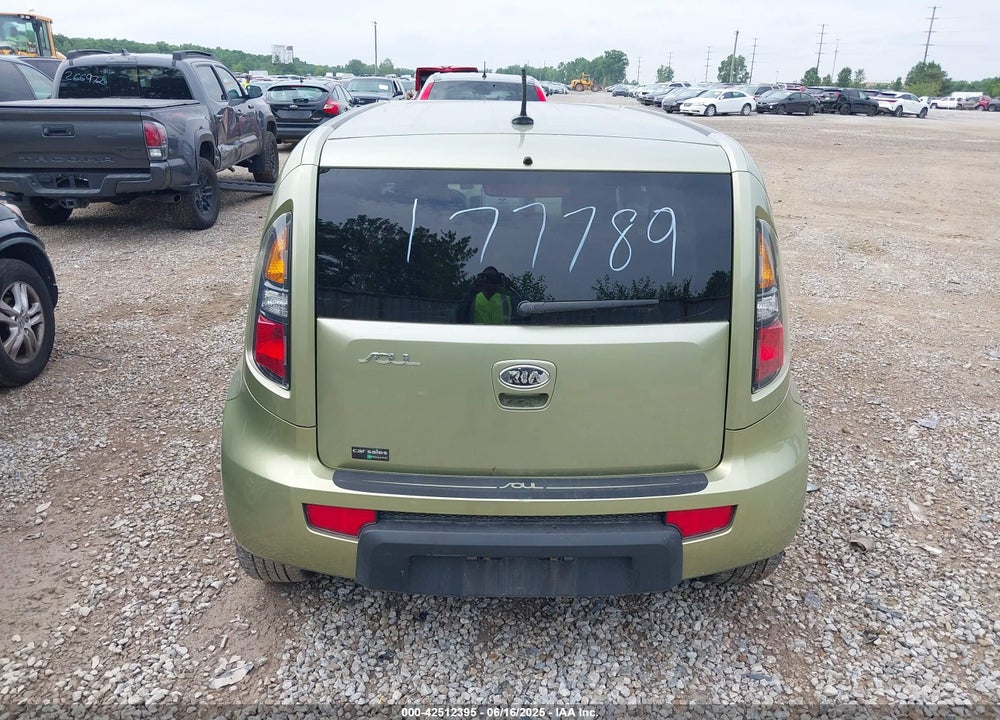2010 KIA SOUL VIN: KNDJT2A29A7177789