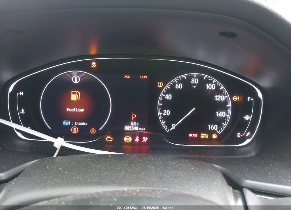 2019 HONDA ACCORD VIN: 1HGCV1F3XKA054328