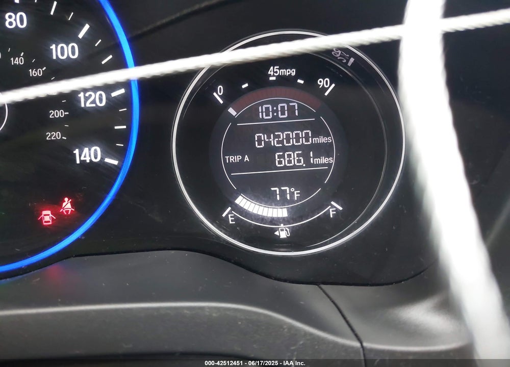 2018 HONDA HR-V VIN: 3CZRU5H38JM708674