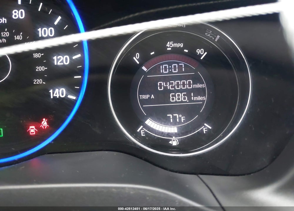 2018 HONDA HR-V VIN: 3CZRU5H38JM708674