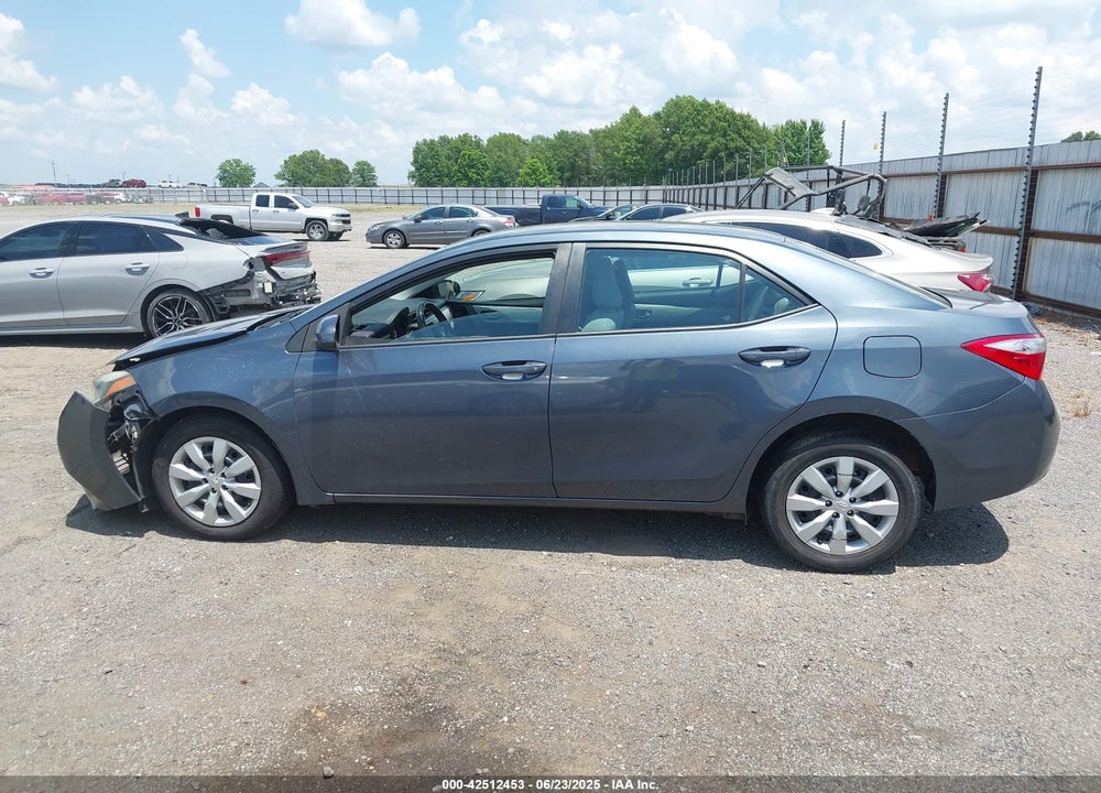 2016 TOYOTA COROLLA VIN: 5YFBURHE5GP480635