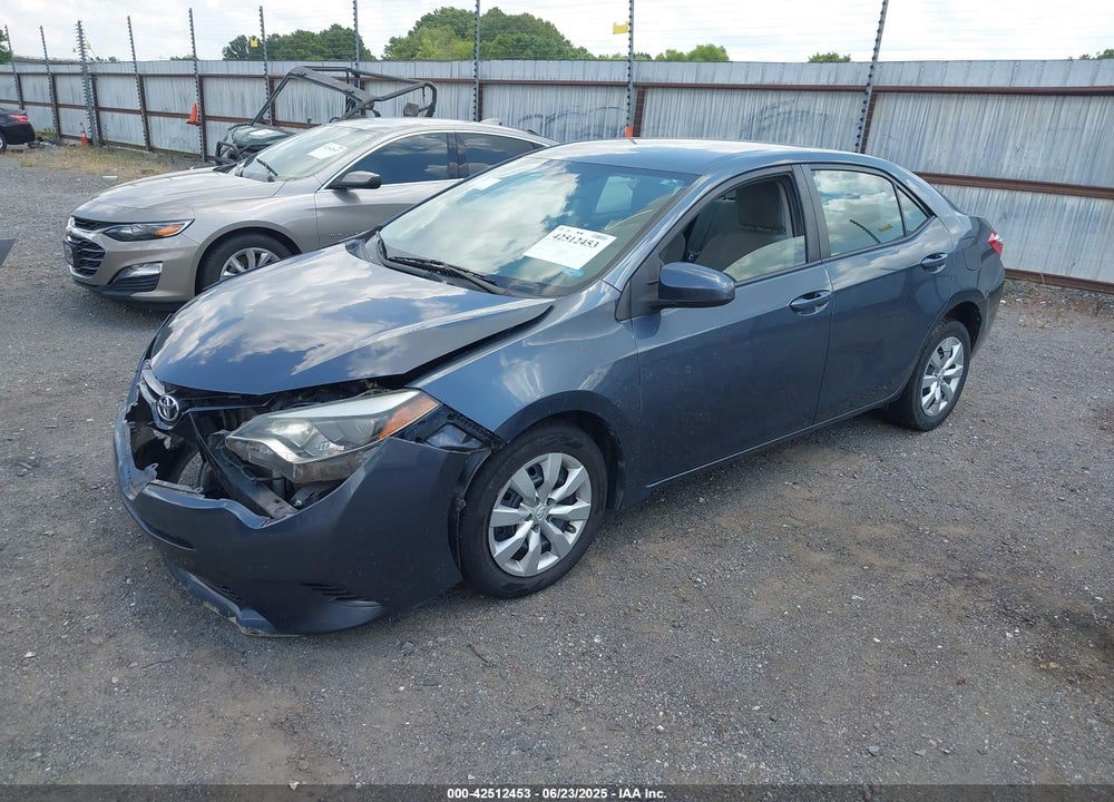2016 TOYOTA COROLLA VIN: 5YFBURHE5GP480635