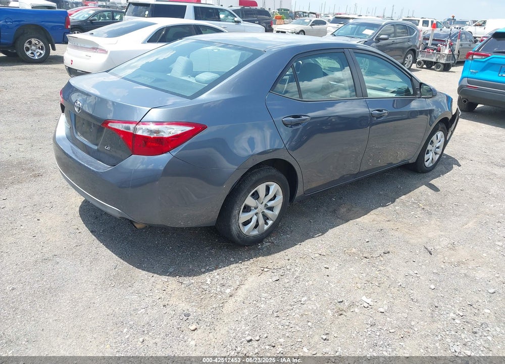 2016 TOYOTA COROLLA VIN: 5YFBURHE5GP480635