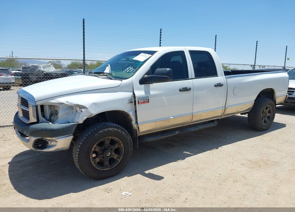 2008 DODGE RAM 2500 VIN: 3D7KS28A38G230303
