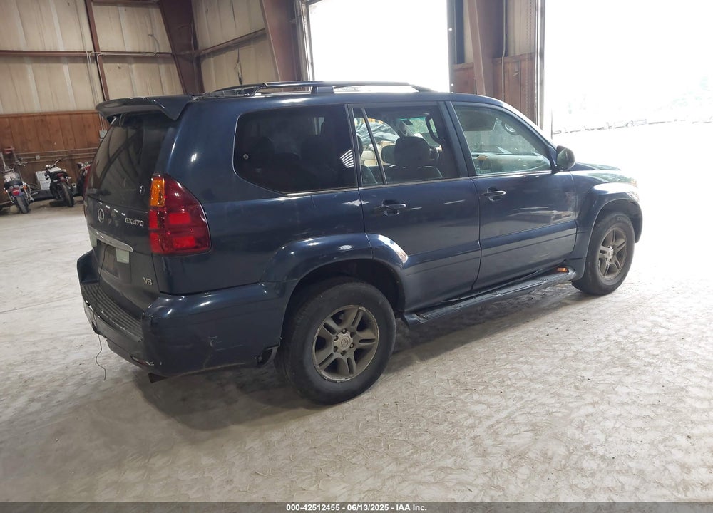 2004 LEXUS GX 470 VIN: JTJBT20X440040027