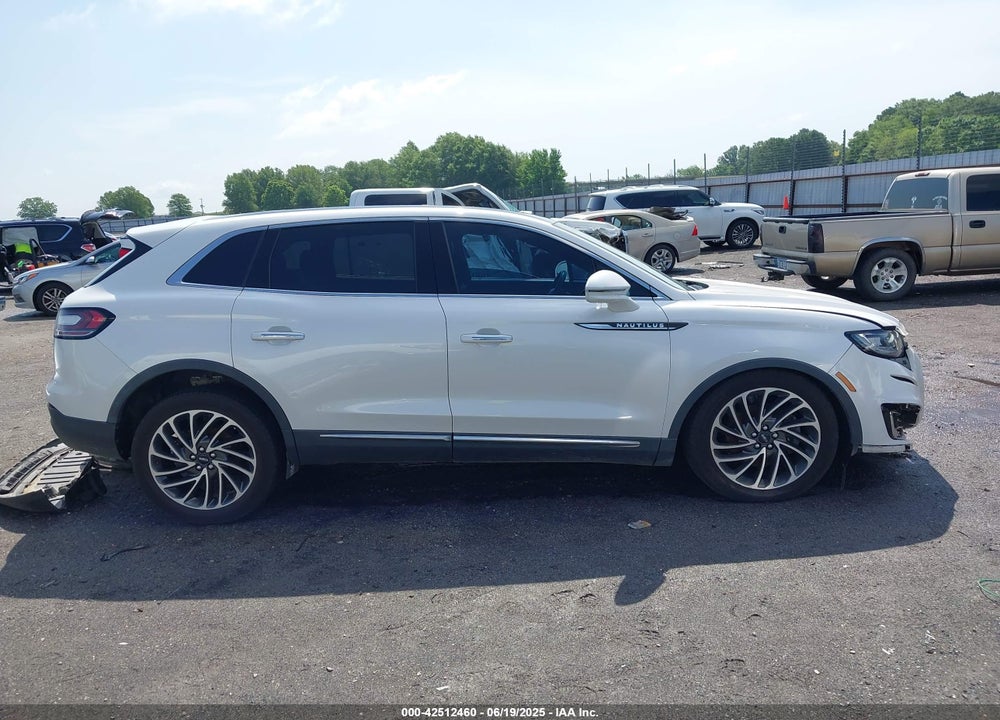 2019 LINCOLN NAUTILUS VIN: 2LMPJ8L9XKBL41458