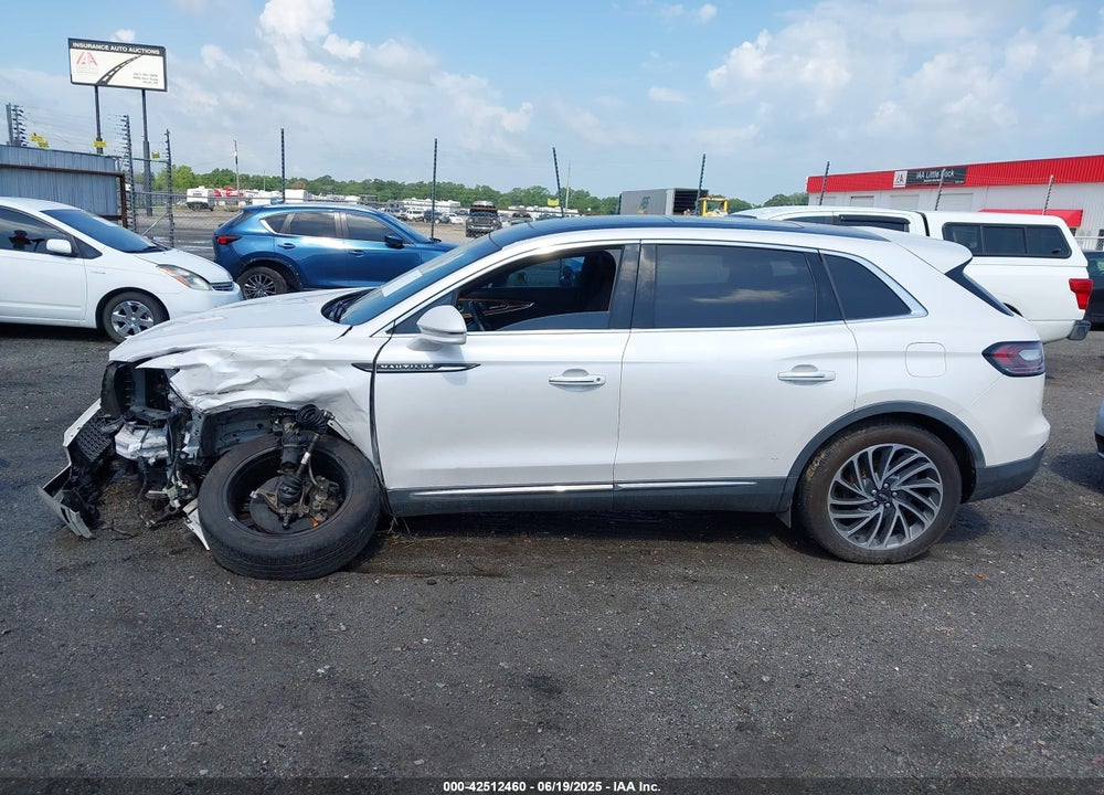 2019 LINCOLN NAUTILUS VIN: 2LMPJ8L9XKBL41458
