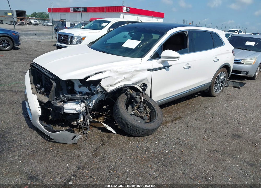 2019 LINCOLN NAUTILUS VIN: 2LMPJ8L9XKBL41458