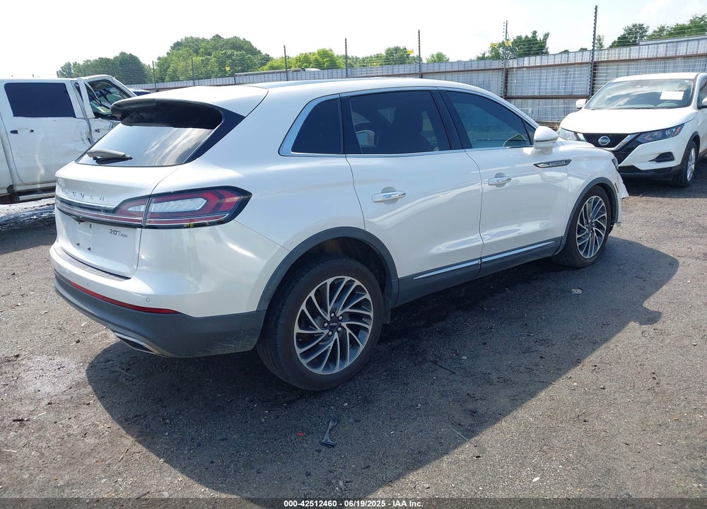 2019 LINCOLN NAUTILUS VIN: 2LMPJ8L9XKBL41458