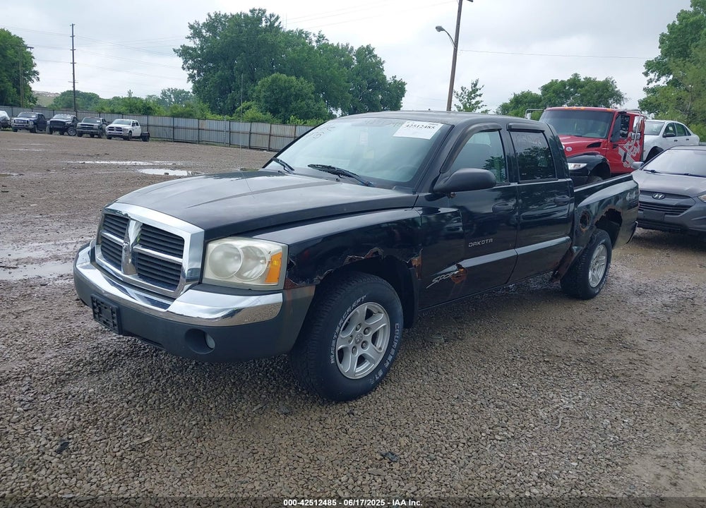 2005 DODGE DAKOTA VIN: 1D7HW48N25S167468