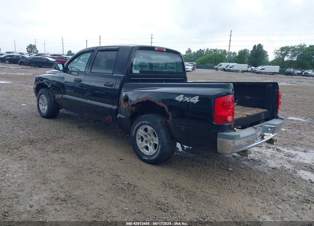 2005 DODGE DAKOTA VIN: 1D7HW48N25S167468