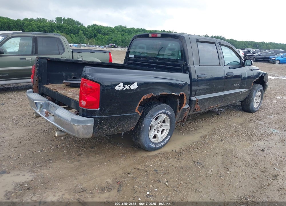 2005 DODGE DAKOTA VIN: 1D7HW48N25S167468