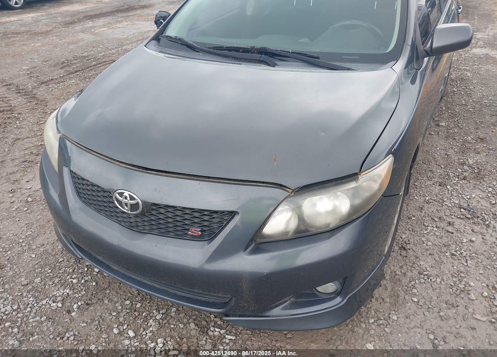 2009 TOYOTA COROLLA S VIN: 2T1BU40E69C104933