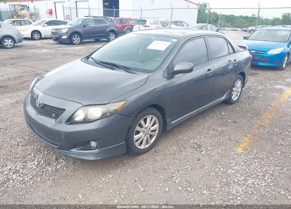2009 TOYOTA COROLLA S VIN: 2T1BU40E69C104933