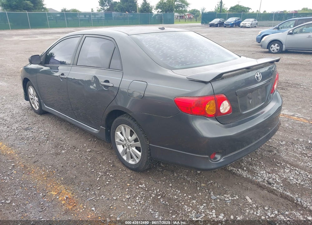 2009 TOYOTA COROLLA S VIN: 2T1BU40E69C104933