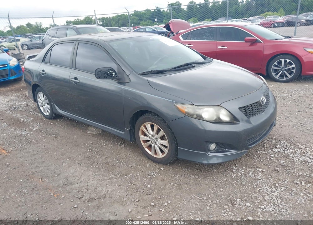 2009 TOYOTA COROLLA S VIN: 2T1BU40E69C104933