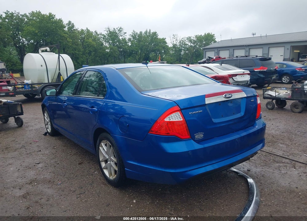 2012 FORD FUSION VIN: 3FAHP0JA4CR338694