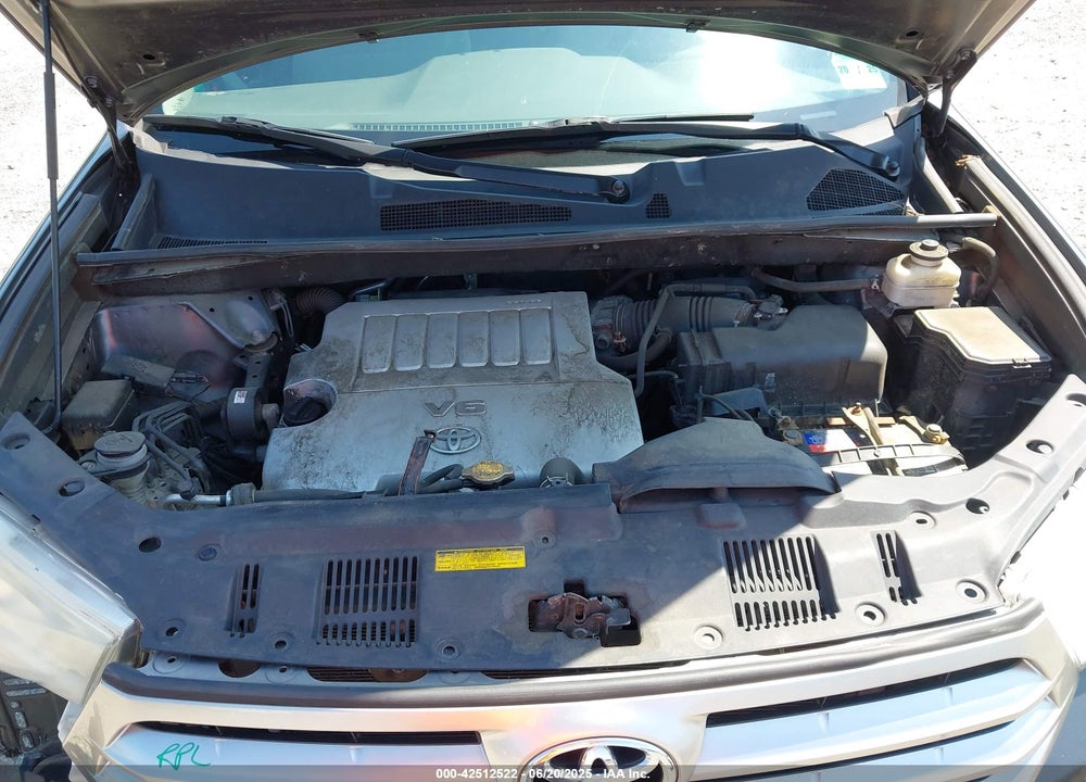 2012 TOYOTA HIGHLANDER VIN: 5TDBK3EH9CS163296
