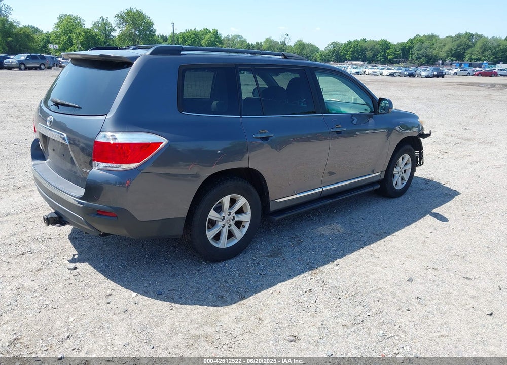 2012 TOYOTA HIGHLANDER VIN: 5TDBK3EH9CS163296