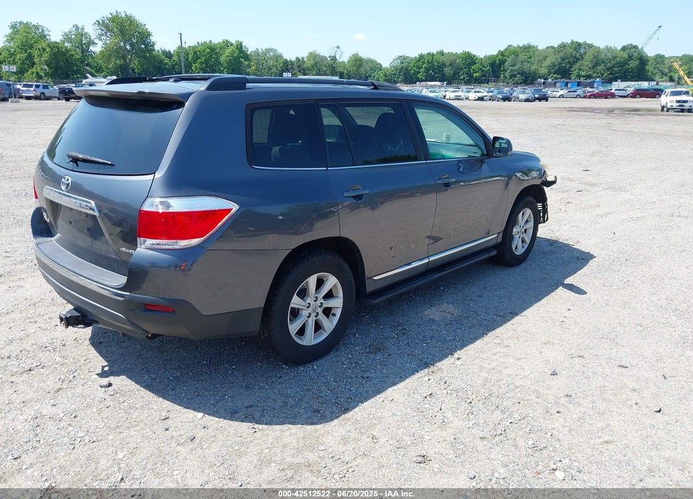 2012 TOYOTA HIGHLANDER VIN: 5TDBK3EH9CS163296