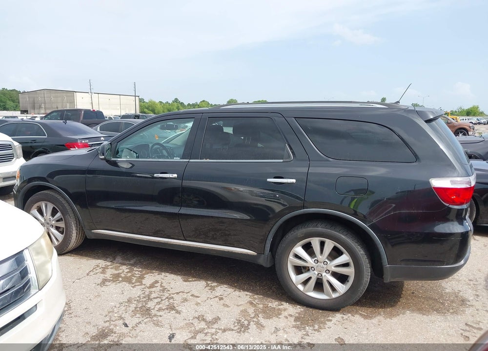 2013 DODGE DURANGO CREW VIN: 1C4RDHDG7DC679349
