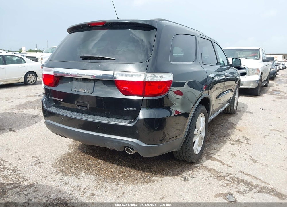 2013 DODGE DURANGO CREW VIN: 1C4RDHDG7DC679349