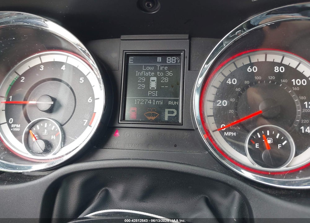 2013 DODGE DURANGO CREW VIN: 1C4RDHDG7DC679349